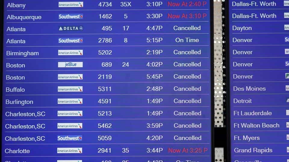 COVID-19 Cancelled Flights